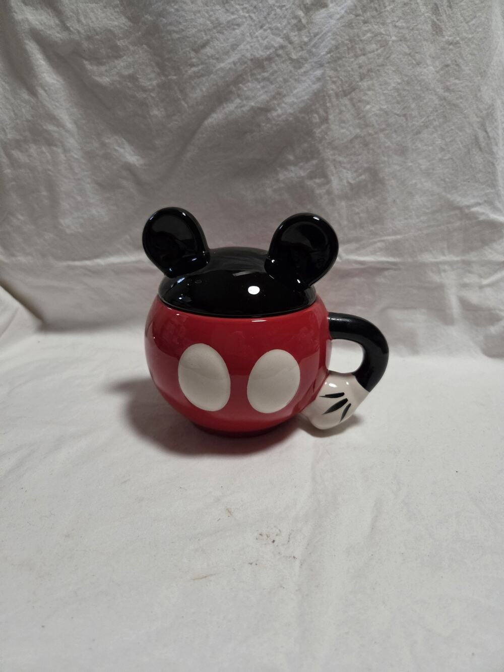 Disney Mickey Mouse 3D Figure Ceramic Coffee Mug Cup